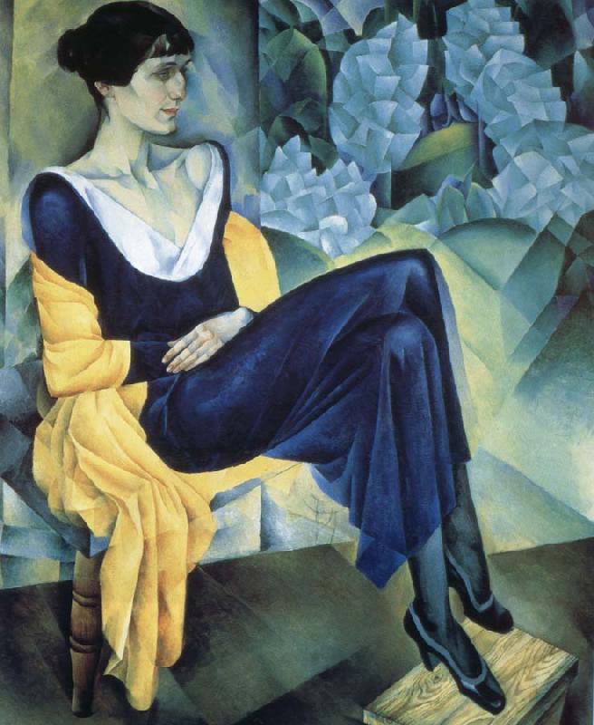 unknow artist Poetess Anna Akhmatova portraits oil painting image